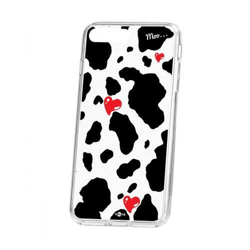 Чехол Kruche Apple iPhone 7 Plus Print Корова в Фианит-Ломбард