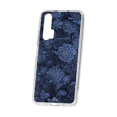 Чехол Kruche для Huawei Honor 20 Pro Print Каменная роза в Фианит-Ломбард
