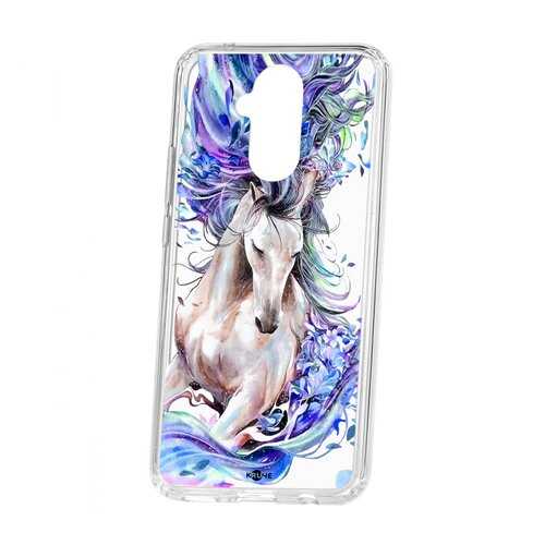 Чехол Kruche для Huawei Mate 20 Lite Print Грация в Фианит-Ломбард