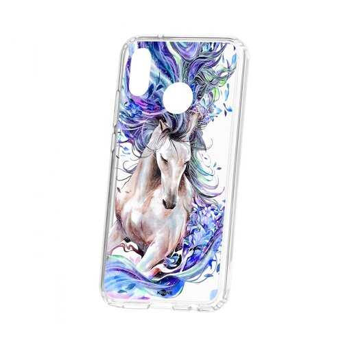 Чехол Kruche для Huawei P20 Lite Print Грация в Фианит-Ломбард