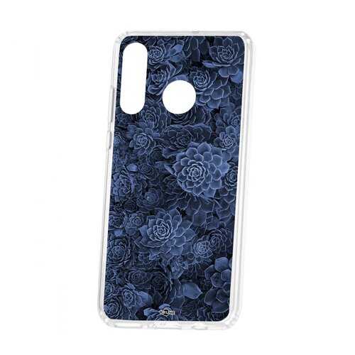 Чехол Kruche для Huawei P30 Lite Print Каменная роза в Фианит-Ломбард
