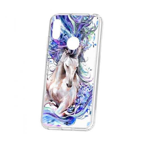 Чехол Kruche для Huawei Y6 2019 Print Грация в Фианит-Ломбард