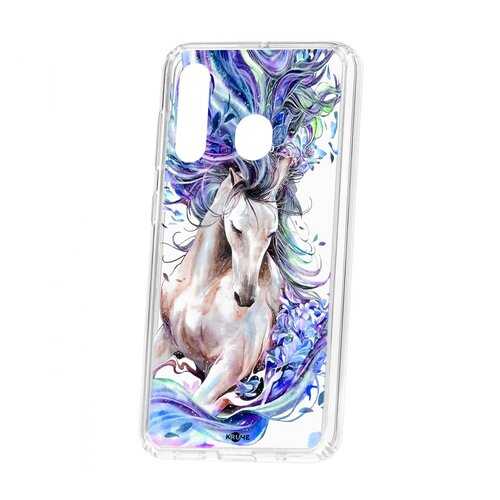 Чехол Kruche для Samsung Galaxy A60 2019 Print Грация в Фианит-Ломбард