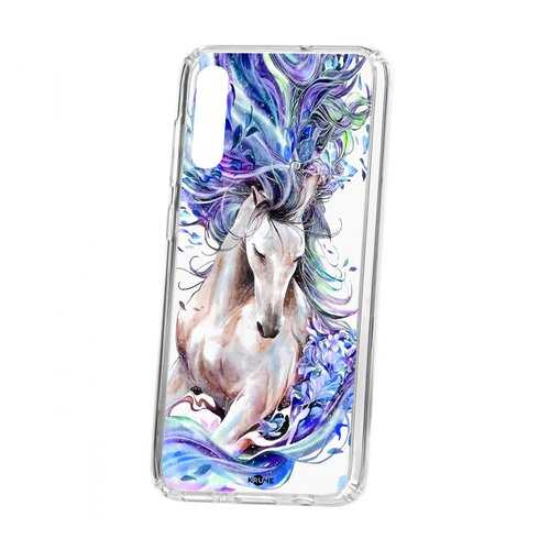 Чехол Kruche для Samsung Galaxy A70 2019 Print Грация в Фианит-Ломбард