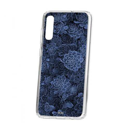 Чехол Kruche для Samsung Galaxy A70 2019 Print Каменная роза в Фианит-Ломбард