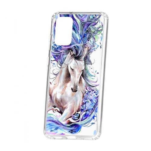 Чехол Kruche для Samsung Galaxy S20 Plus Print Грация в Фианит-Ломбард