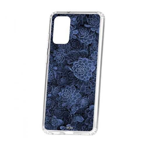 Чехол Kruche для Samsung Galaxy S20 Plus Print Каменная роза в Фианит-Ломбард