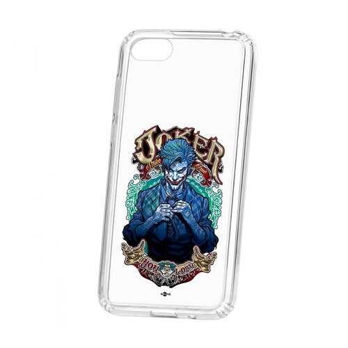Чехол Kruche Huawei Honor 7A Print Джокер в Фианит-Ломбард