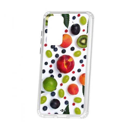 Чехол Kruche Huawei P40 Print Fruits в Фианит-Ломбард