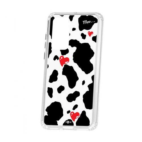 Чехол Kruche Huawei P40 Print Корова в Фианит-Ломбард