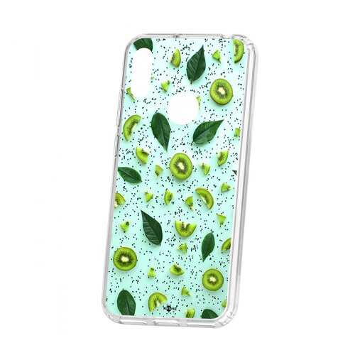 Чехол Kruche Huawei Y6 2019 Print Киви в Фианит-Ломбард