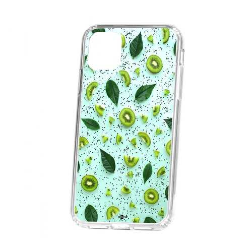 Чехол Kruche iP 11 Print Киви в Фианит-Ломбард