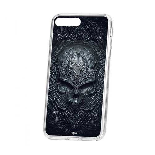 Чехол Kruche iP 7 Plus Print Череп техно в Фианит-Ломбард
