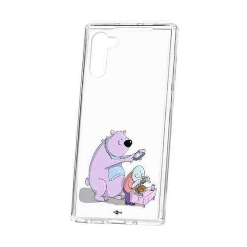 Чехол Kruche Print для Samsung Galaxy Note 10 Foodstagramm в Фианит-Ломбард