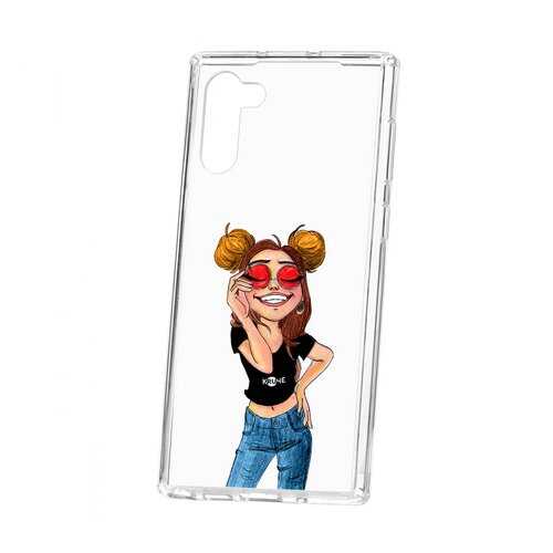Чехол Kruche Print для Samsung Galaxy Note 10 Smiling в Фианит-Ломбард