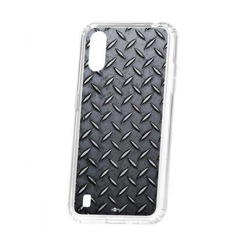 Чехол Kruche Samsung Galaxy A01/A015 Print Сталь в Фианит-Ломбард