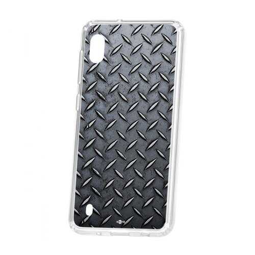 Чехол Kruche Samsung Galaxy A10 2019 Print Сталь в Фианит-Ломбард