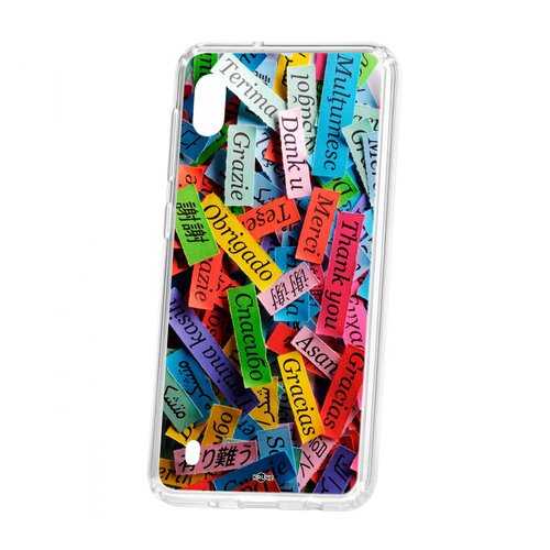Чехол Kruche Samsung Galaxy A10 2019 Print Thank you в Фианит-Ломбард