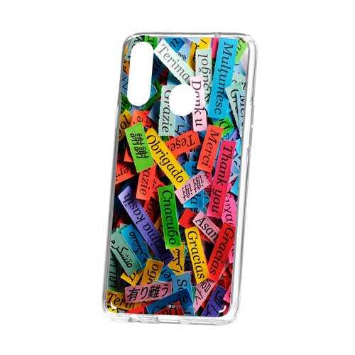 Чехол Kruche Samsung Galaxy A20S Print Thank you в Фианит-Ломбард