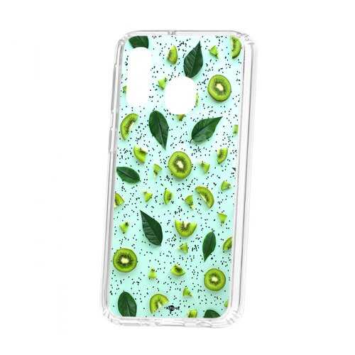 Чехол Kruche Samsung Galaxy A40 2019 Print Киви в Фианит-Ломбард