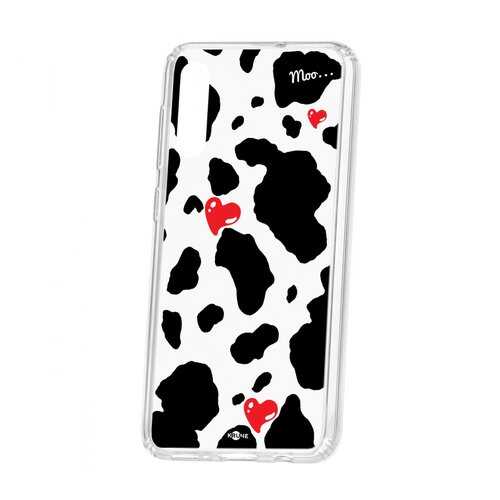 Чехол Kruche Samsung Galaxy A50 2019 Print Корова в Фианит-Ломбард