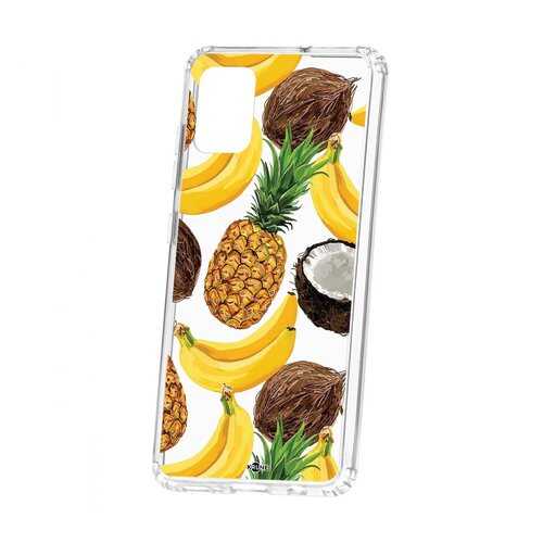 Чехол Kruche Samsung Galaxy A51 Print Тропический микс в Фианит-Ломбард
