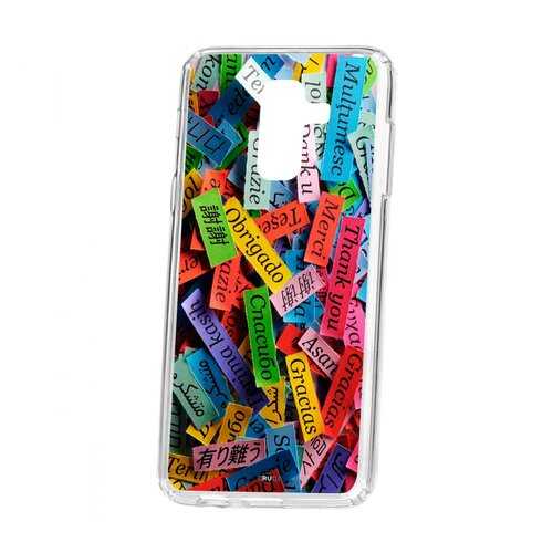 Чехол Kruche Samsung Galaxy A6 Plus Print Thank you в Фианит-Ломбард