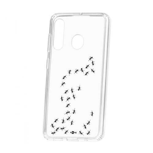 Чехол Kruche Samsung Galaxy A60 2019 Print Муравьи в Фианит-Ломбард