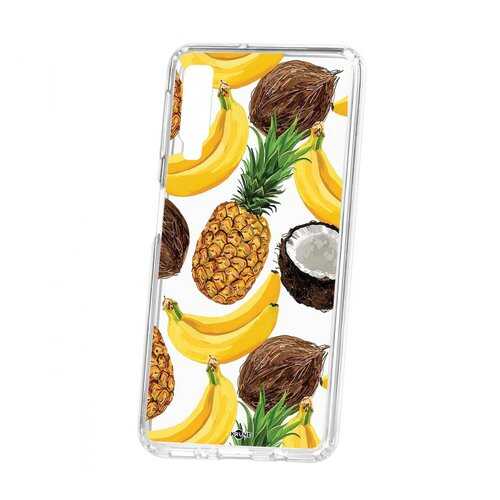 Чехол Kruche Samsung Galaxy A7 (2018) A750 Print Тропический микс в Фианит-Ломбард