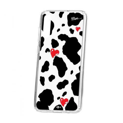 Чехол Kruche Samsung Galaxy A70 2019 Print Корова в Фианит-Ломбард
