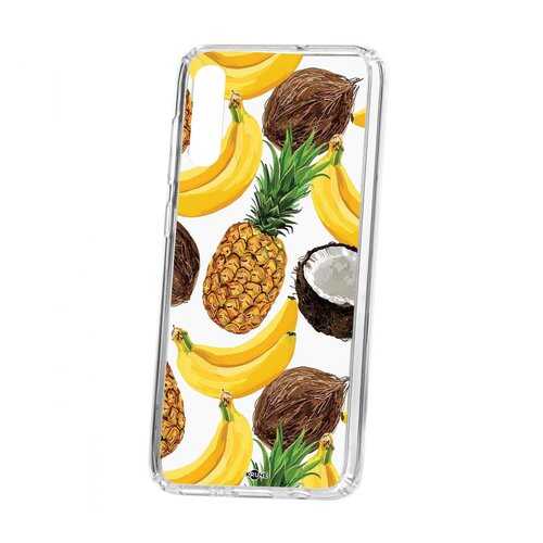 Чехол Kruche Samsung Galaxy A70 2019 Print Тропический микс в Фианит-Ломбард