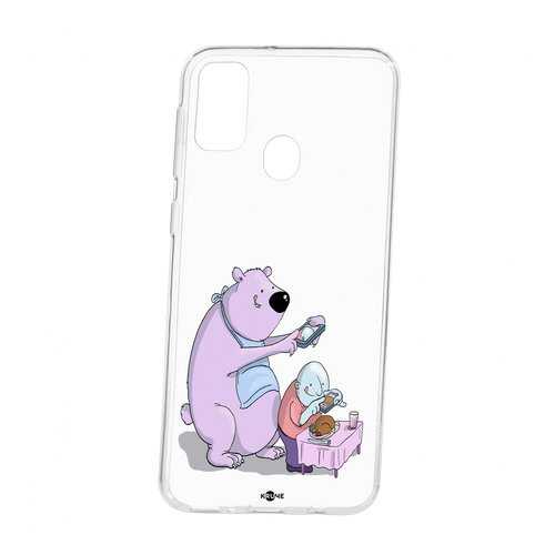 Чехол Kruche Samsung Galaxy M30S Print Foodstagramm в Фианит-Ломбард