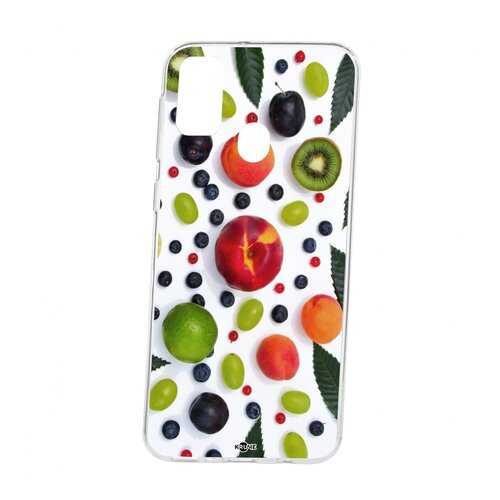 Чехол Kruche Samsung Galaxy M30S Print Fruits в Фианит-Ломбард