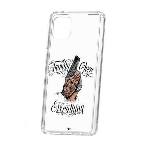 Чехол Kruche Samsung Galaxy Note 10 Lite Print Семья превыше в Фианит-Ломбард