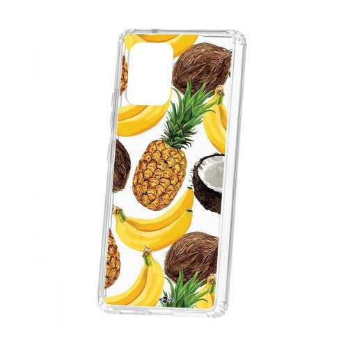 Чехол Kruche Samsung Galaxy S10 Lite Print Тропический микс в Фианит-Ломбард