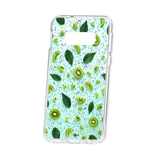 Чехол Kruche Samsung Galaxy S10e Print Киви в Фианит-Ломбард