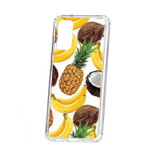 Чехол Kruche Samsung Galaxy S20 Print Тропический микс в Фианит-Ломбард