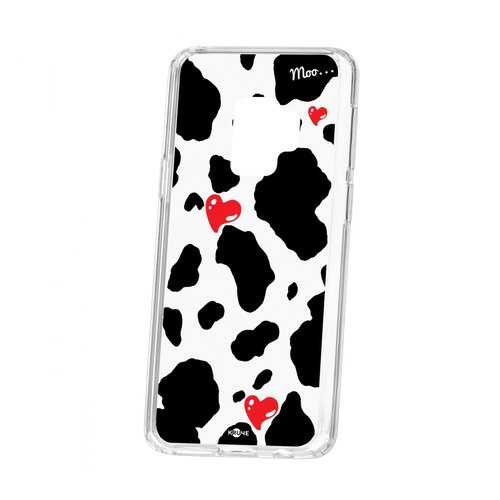 Чехол Kruche Samsung Galaxy S9 Print Корова в Фианит-Ломбард