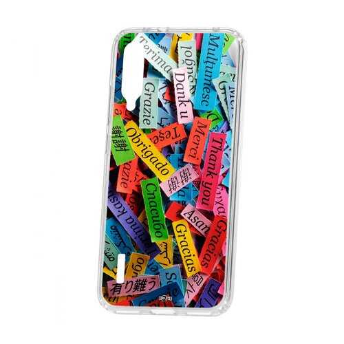 Чехол Kruche Xiaomi Mi A3 Print Thank you в Фианит-Ломбард