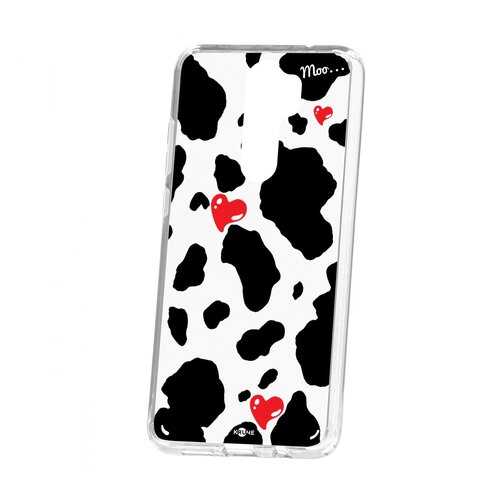 Чехол Kruche Xiaomi Redmi Note 8 Pro Print Корова в Фианит-Ломбард