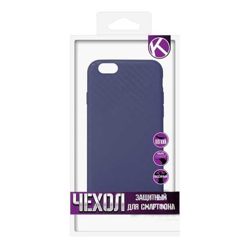 Чехол Krutoff для iPhone 6/6S Blue в Фианит-Ломбард