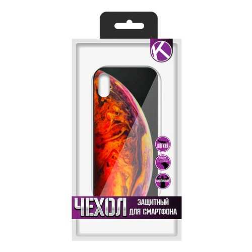 Чехол Krutoff Screen Glass для iPhone XS (15473) в Фианит-Ломбард