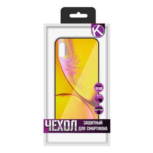 Чехол Krutoff Screen Glass для iPhone XS Max (15466) в Фианит-Ломбард