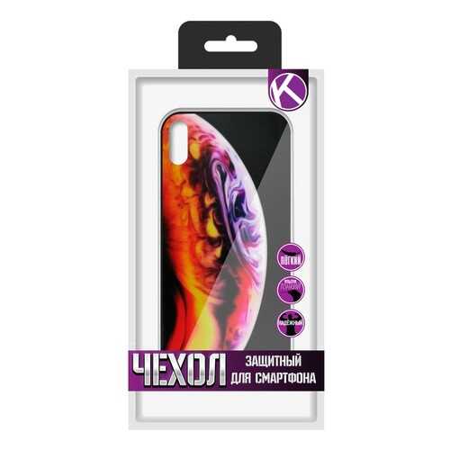 Чехол Krutoff Screen Glass для iPhone XS Max (15471) в Фианит-Ломбард