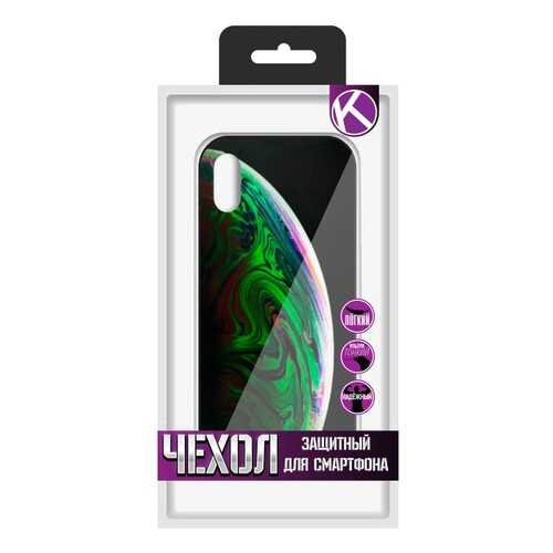 Чехол Krutoff Screen Glass для iPhone XS Max (15474) в Фианит-Ломбард