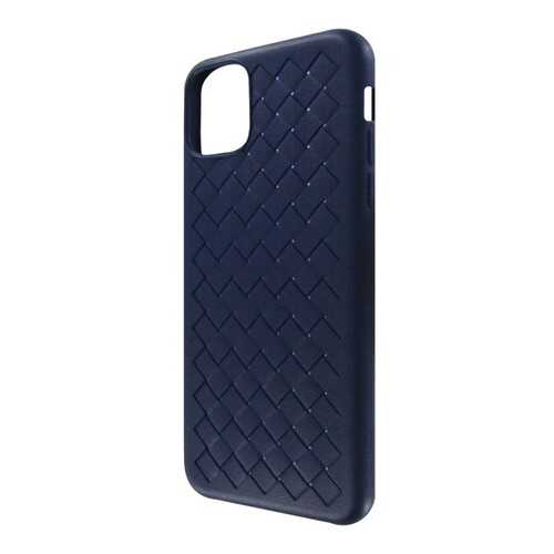 Чехол Krutoff Silicone braided для iPhone 11 Pro Max Blue в Фианит-Ломбард