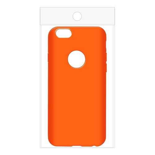 Чехол Krutoff Silicone для iPhone 6/6S (orange) в Фианит-Ломбард