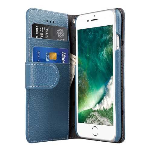 Чехол Melkco для Apple iPhone 7/8 - Wallet Book Type Blue в Фианит-Ломбард