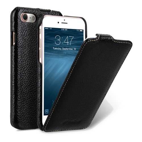 Чехол Melkco для Apple iPhone 8/7 чёрный в Фианит-Ломбард
