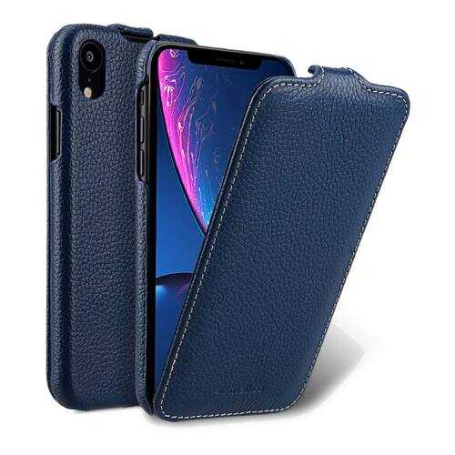 Чехол Melkco для Apple iPhone X/XS темно-синий в Фианит-Ломбард
